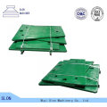 Manganese Steel Parts Liner Plate Cheek Plate